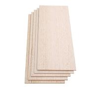 ExcLent 310X100Mm 5 Pcs Balsa Feuille De Bois 7 Épaisseur Léger Plaque En Bois Pour Bricolage Avion Bateau Maison Navire Modèle - 1,5mm