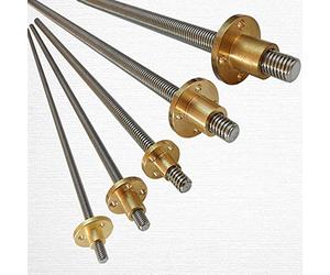 ExcLent Filetage De La Vis Sans Fin 8Mm De L'Imprimante T10 De 2/4/8/10 / 12Mm 300Mm De 3D Avec L'Écrou De Cuivre Pour Le Moteur Pas À Pas - 4mm