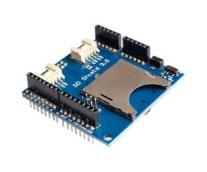ExcLent Itead SD/TF Carte Rallonge Carte SD Lecture Et Écriture Empilable Carte SD Shield-Bleu