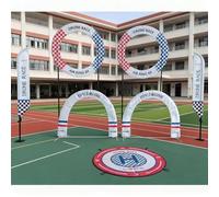 EXCLURA Drone Parcours d'obstacles Ensemble de Portiques pour Courses de Drones en Intérieur et Extérieur, Combinaison D'entraînement pour Courses FPV RC Freestyle, Portiques d'obstacles(Style b)