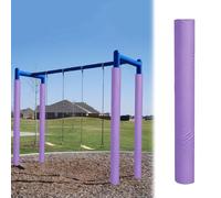EXCLURA Rembourrage pour Poteau de Basket-Ball Rembourrage de Poteau pour Aire de Jeux et Balançoire, 213 cm, Protection Épaisse en Mousse pour Poteau de Panier de Basket(Purple,5 1/2 in (14 cm))