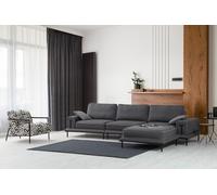 Exclusif salon Garniture Meubles rembourrés Canapé d'angle Pouf 2pcs Set Nouveau