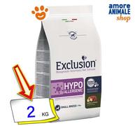 Exclusion Chien Hypoallergé Adulte Petites Races Cheval Et Patate Chiens 2 Kg