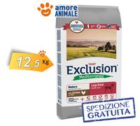 Exclusion Chien Mediterraneo Adult Grandes Breed Matures Avec Poulet 12,5 KG >