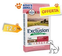 Exclusion Chien Mediterraneo Puppy & Junior Grandes Breed Avec Poulet 12,5 KG -