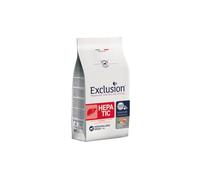 Exclusion Hepatic Dog Medium&Large Adult 2kg, aliment diététique pour chiens adultes de taille moyenne/grande avec insuffisance hépatique goût porc, riz et poils 2kg.