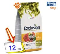 Exclusion Méditerranée Monoprotéique Noble Grain Adulte Moyen Poids Bœuf 3/12 KG