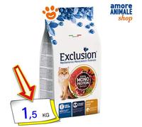 Exclusion Méditerranée Monoprotéique Noble Grain Stérilisé Adulte Bœuf 1,5/12 Kg