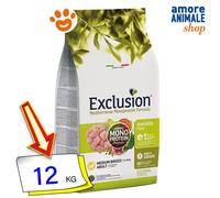 Exclusion Mediterraneo Protéine Unique Noble Grain Adult Medium Breed Huhn 3/12