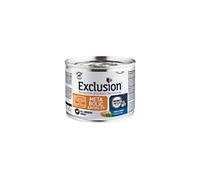 Exclusion métabolique et mobilité humide chien all breeds pour chiens adultes goût porc et fibres, hypoallergénique | 6 boîtes de 200 grammes chacune.