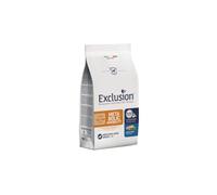 Exclusion Métabolique et Mobility Adult Medium 2kg, aliment diététique pour chiens adultes de taille moyenne en surpoids goût porc et fibres, hypoallergénique 2kg.