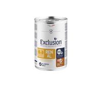 Exclusion Renal Adult All Breeds humide chien porc, sorgo et riz, nourriture diététique pour chiens adultes de toutes tailles avec insuffisance rénale | 6 boîtes de 400 grammes chacune.