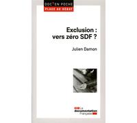 Exclusion : vers zéro sdf ? - La Documentation Française - Documentation Francaise - Poche - Essai