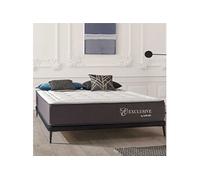 Matelas 140x200 cm - Exclusive - Matelas Ressorts Ensachés Hybrid Mousse HR Blue Latex Mi-ferme Réversible Très épais 30 cm