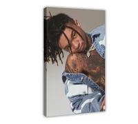 Exclusive Art Popular Singer Swae Poster sur toile portrait de Lee pour décoration de chambre à coucher, bureau, cadeau (40 x 60 cm)