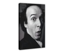 Exclusive Art - Poster polyvalent d'acteur de Roberto Benigni - Poster sur toile pour décoration de chambre à coucher, bureau, cadeau (50 x 75 cm)
