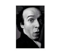 Exclusive Art - Poster polyvalent d'acteur, portrait de Roberto Benigni sur toile - Décoration murale pour salon, chambre à coucher (50 x 75 cm)