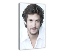 Exclusive Art Poster sur toile représentant l'acteur talentueux Guillaume Canet - Décoration murale pour salon, chambre à coucher - 40 x 60 cm