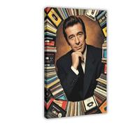 Exclusive Art Poster sur toile représentant le chanteur talentueux Yves Montand pour décoration de chambre à coucher, bureau, chambre, cadeau (50 x 75 cm)