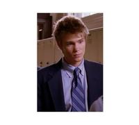 Exclusive Art Poster sur toile représentant un acteur doux Chad Michael Murray - Poster vintage des années 90 - Décoration pour chambre à coucher, bureau, chambre - Cadeau - 60 x 90 cm