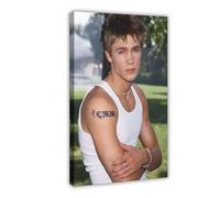 Exclusive Art Poster sur toile représentant un acteur doux Chad Michael Murray - Poster vintage des années 90 - Décoration murale pour salon, chambre à coucher - 40 x 60 cm