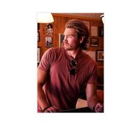 Exclusive Art - Poster sur toile représentant un acteur doux Chad Michael Murray - Poster vintage des années 90 - Décoration pour chambre à coucher, bureau, chambre à coucher, cadeau (60 x 90 cm)