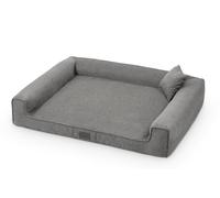 exclusive BED Lit pour Chien Sofi Canapé Matelas pour Grand et Moyen Chien, Lavable, Antidérapant (XL| 110x85cm, Gris)