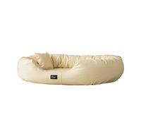 exclusive BED Nancy Panier pour Chien en Cuir écologique orthopédique L-XXL 4 Couleurs, Durable, antidérapant, résistant à l'abrasion, indéchirable (XL, Crème)