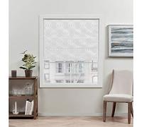 Exclusive Home Curtains Abat-Jour Romain occultant, Polyester, Blanc, 68,6 x 162,6 cm