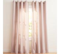 Exclusive Home Curtains Paire de Panneaux en Polyester, Rose poudré, 274,3 cm de Long