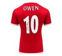 Exclusive Memorabilia Maillot de Liverpool de 1998 signé par Michael Owen