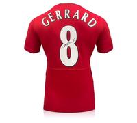 Exclusive Memorabilia Maillot de Liverpool signé par Steven Gerrard