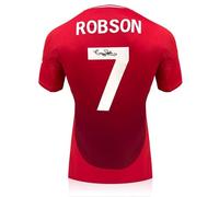 Exclusive Memorabilia Maillot de Manchester United signé par Bryan Robson