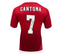 Exclusive Memorabilia Maillot de Manchester United signé par Eric Cantona