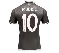 Exclusive Memorabilia Maillot Third du Real Madrid 24-25 signé par Luka Modric
