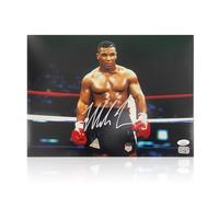 Exclusive Memorabilia Photo de Boxe signée par Mike Tyson : Iron Mike