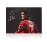 Exclusive Memorabilia Photo de Manchester United signée par Eric Cantona