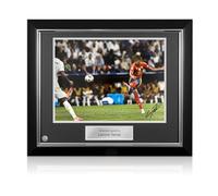 Exclusive Memorabilia Photo d'Espagne signée par Lamine Yamal. Cadre de Luxe.