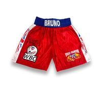 Exclusive Memorabilia Short de Boxe signé par Frank Bruno