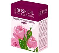 Exclusive Nourishing Soap With Concentrate Of Bulgarian Rose Oil,Rose Water And Dried Rose Petals