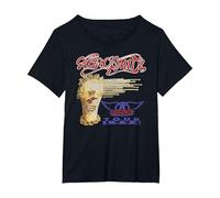 Exclusivité Aerosmith Amazon - Get A Grip 1994 Tour T-Shirt, Femme Grandes Tailles, Noir, 1X