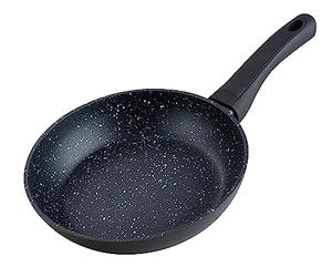 [Exclusivité Amazon]- Fackelmann Poêle Marble 20 cm, Poêle anti-adhésive en 90 % d’Aluminium recy vec Poignée en Plastique ergonomique, petite Poêle à Induction pour cuisiner et faire revenir