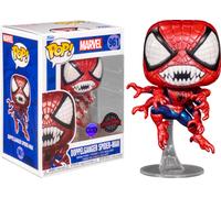 Exclusivité Métallique Doppelganger Spider-Man 9.5cm Pop Vinyle Figure Funko 961