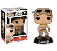 Exclusivité - Star Wars Rey Lunette De Vinyle Figurine 9.5cm Pop à Pompon Tête