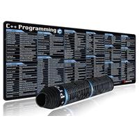 excovip Tapis de Souris pour C++ - 79,8 x 29,7 x 0,2 cm - Grande Feuille de triche étendue - Tapis de Souris pour Ordinateur de Bureau - Tapis de Souris avec Bords Cousus antidérapants 0324