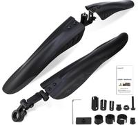 EXCTLOE Garde Boue Vélo pour Orbea Orca M30-Pro 2018 | Integre des articulations reglables pour modifier l'inclinaison selon le pneu et bloquer la salete.