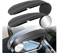 EXCTLOE Miroir Angle Mort pour Porsche Cayenne E-Hybrid 2015-2026 | Miroir angle mort avec pare-pluie améliore la visibilité arrière et protège contre les gouttes pour une conduite sûre.