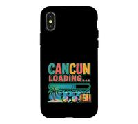 Excursion à la Plage avec Cancun Loading Vacation Squad Coque pour iPhone X/XS