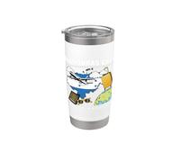 Excursion de vacances en famille avec équipage au Honduras et voyage correspondant Gobelet isotherme en acier inoxydable double paroi