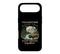 Excursion en Voiture à Yellowstone, Cascade de Bisons, Souvenirs de Famille Coque pour iPhone Air
